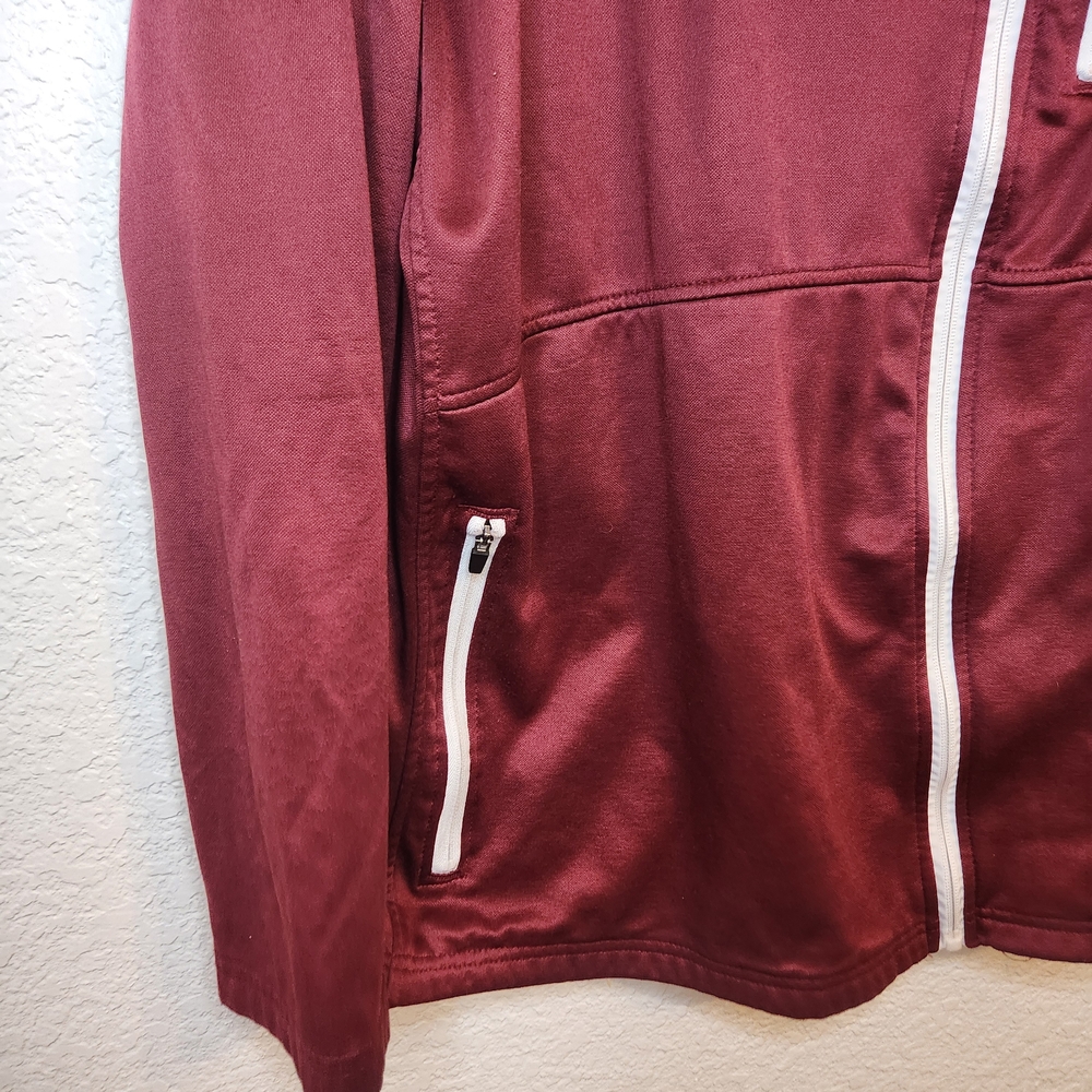 Rivalry Threads 91 Texas A&M Aggies Jacket Burgundy Full Zip Long Sleeve Mens 2X - Picture 4 of 14